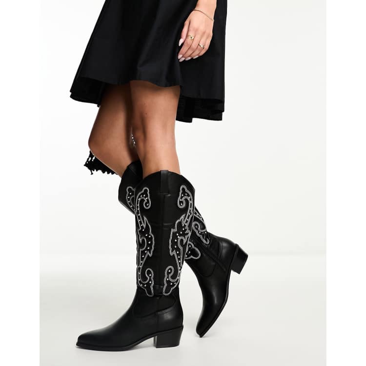 Justfab cowboy hot sale boots