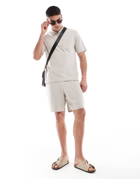 New Look - Coordinato in jersey color pietra - view 1