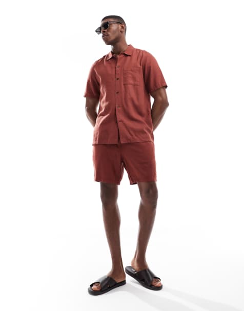 New Look - Coordinato ruggine in misto lino - view 1