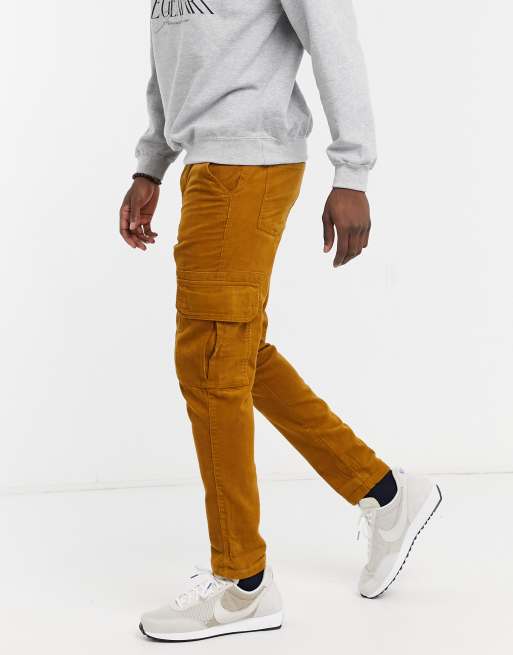 New Look cargo pants in tan |