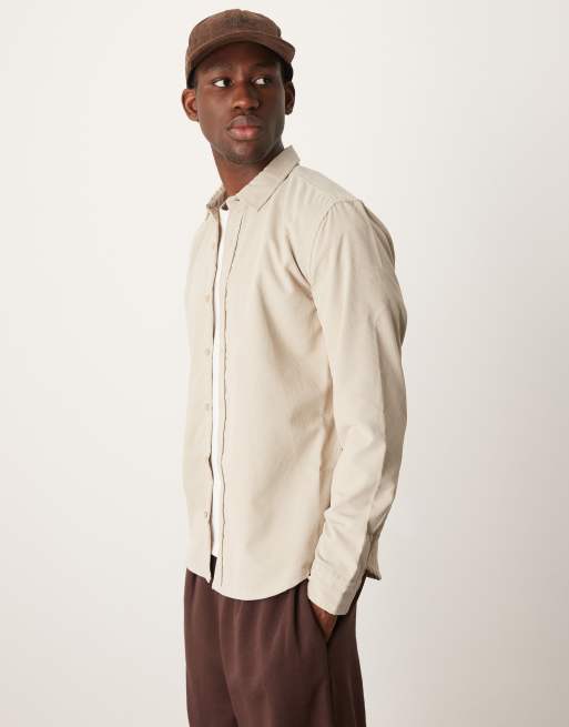 New look cord shirt dress online