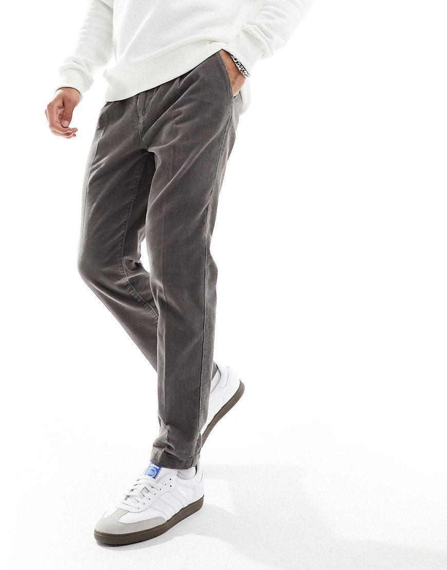 New Look cord trouser in light grey