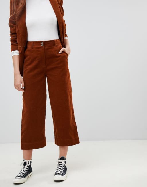 Corduroy 2024 cropped pants