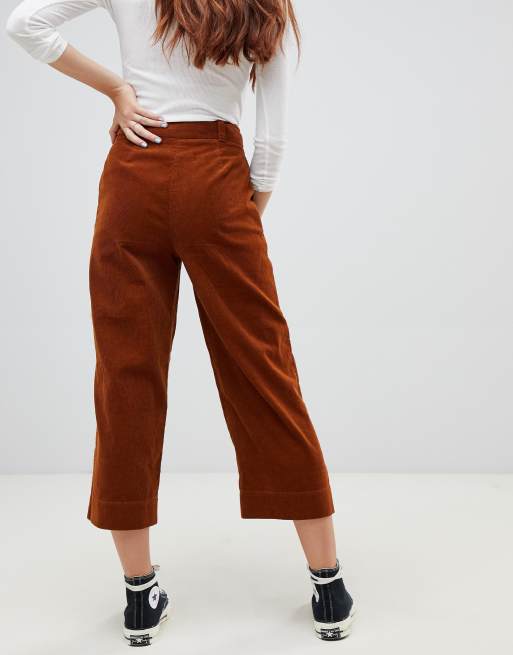 New Look Corduroy Crop Trouser Co-Ord, 2 of 4