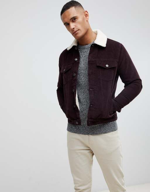 Corduroy jacket clearance new look