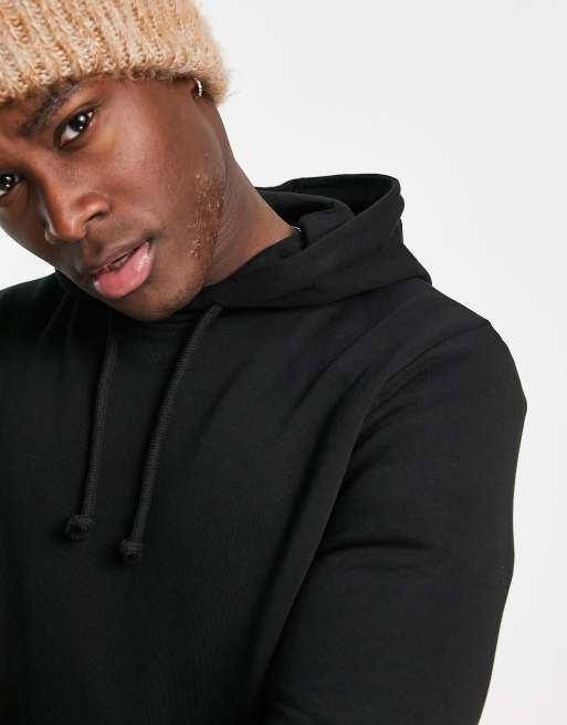 New Look core hoodie in black