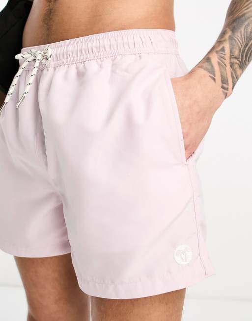 Light pink cheap swim shorts