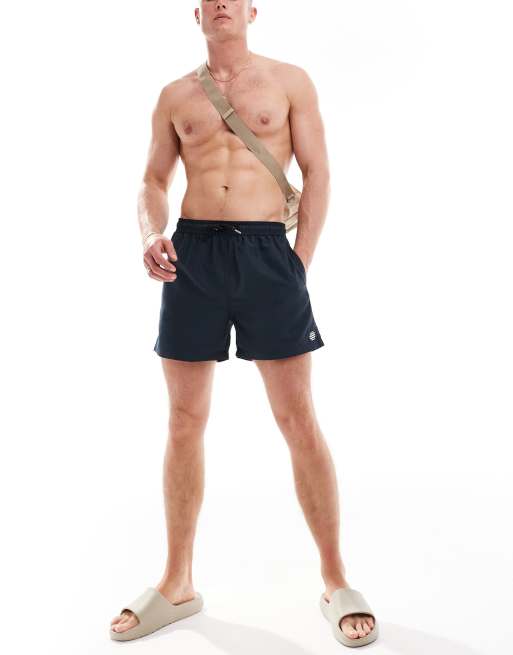 New Look core swim shorts in navy