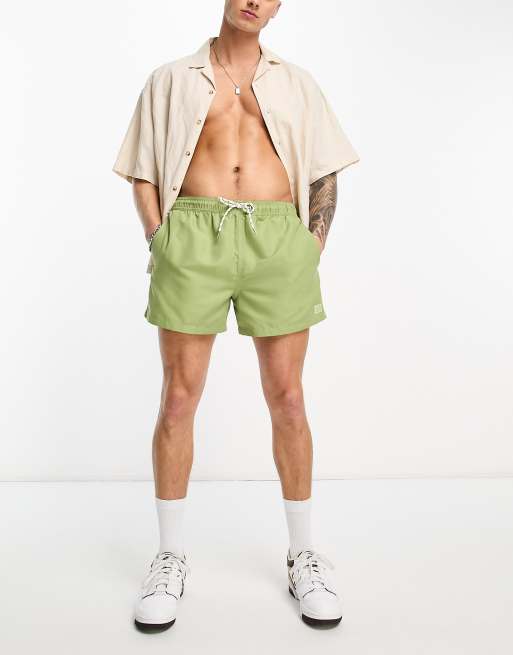 New Look core swimshort in green | ASOS