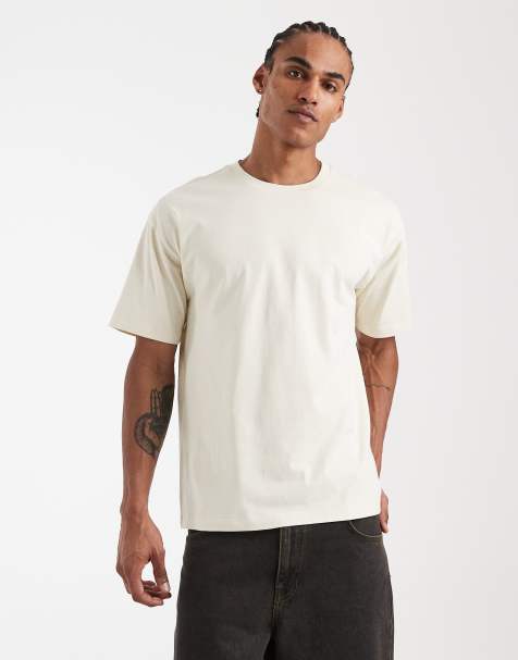 New Look - Cremehvid oversized T-shirt - view 1
