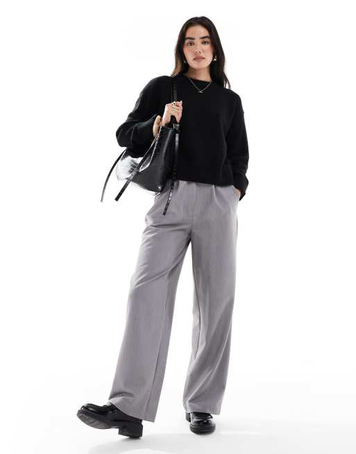 New Look crew neck jumper in black, 2 of 4