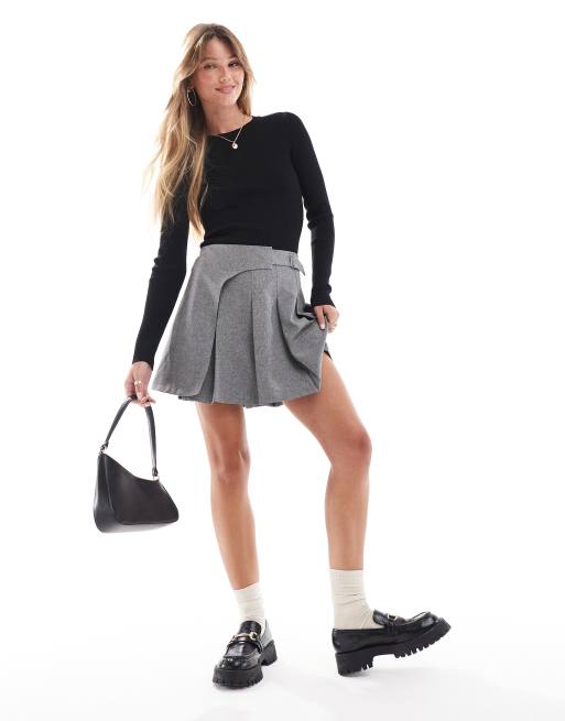 New Look crew neck knitted top in black, 2 of 4