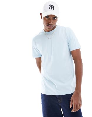 New Look New Look crew neck regular fit t-shirt in bright blue