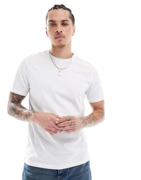New Look crew neck regular fit t-shirt in white - view 1