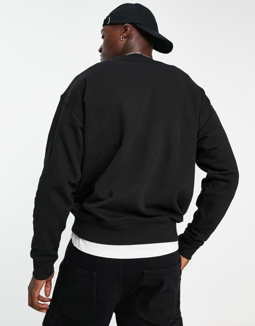 New look black sweatshirt new arrivals