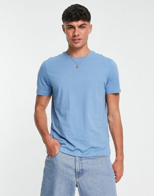 New Look crew neck t-shirt in blue