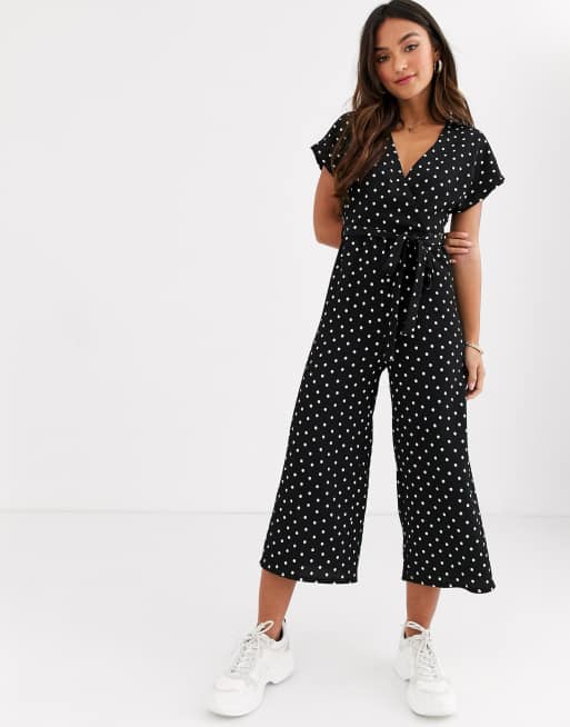 Asos polka store dot jumpsuit