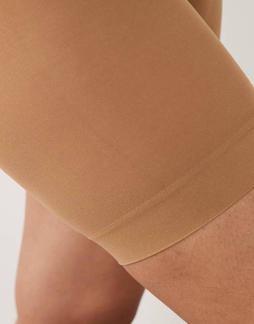 New Look Curve anti-chafing short in tan, 2 of 4
