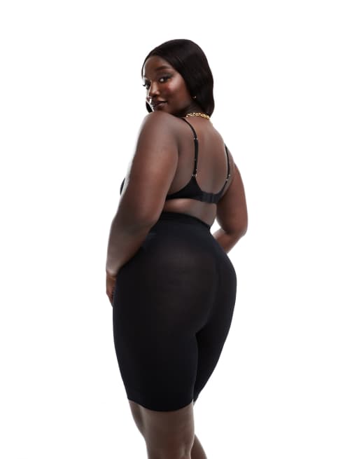 New Look Curve - Anti-schurende panty van 80 denier in zwart, 4 van 4