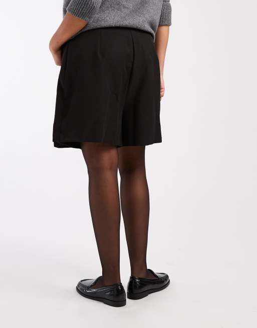 New Look Curve - Basic rokje in zwart, 3 van 5