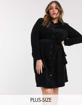 cord dress new look