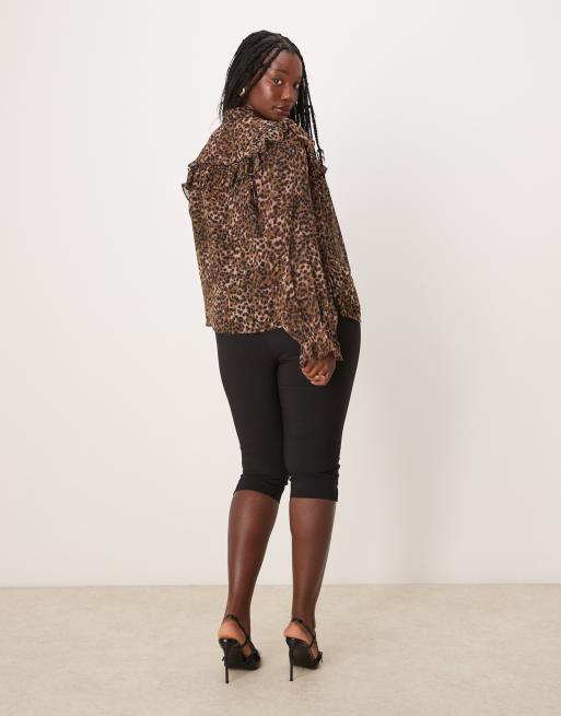 Leopard print leggings new look hotsell