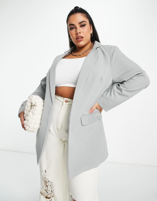 Asos plus hot sale size blazer