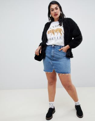 belle curve cardigan