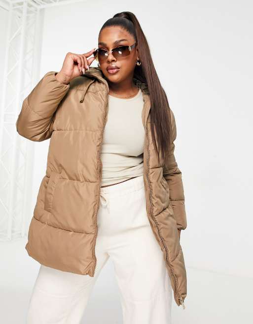 Puffer coats store plus size