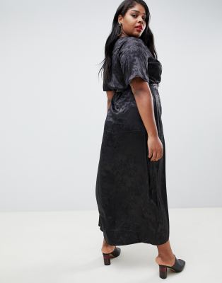 new look jacquard dress