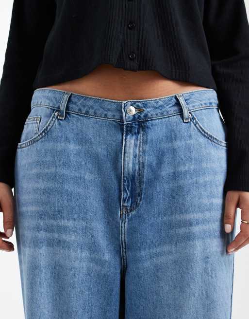 New Look Curve - Jean ample - Bleu clair, 4 de 5