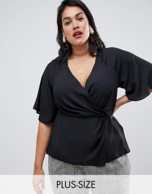 new look plus size blouses