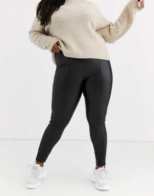 new look curve leggings