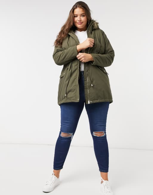 Asos new look on sale parka