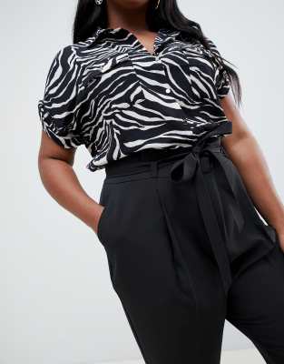 curve paperbag trousers