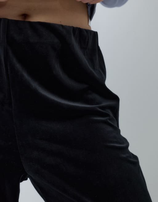 New Look Curve Samthose in Schwarz, 3 von 5