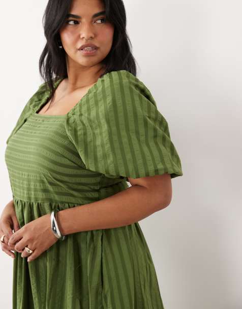 green sunflower dress Harper Gown Green Sunflower Jacquard main image 0