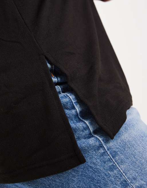 New Look Curve - Sweat style rugby - Noir, 3 de 4