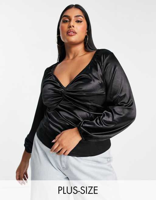 Plus size tops new look sale