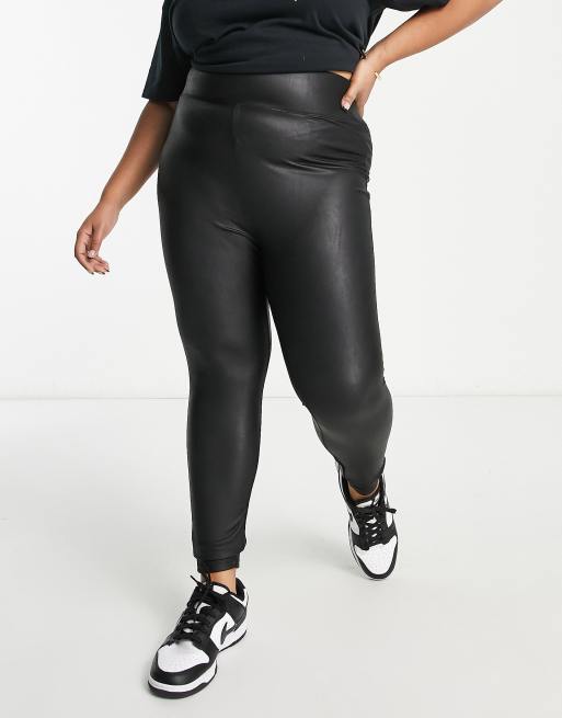 Pop Fit Black Leggings Size L - 65% off