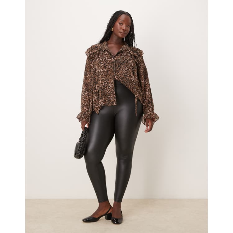 Wet leggings new look hotsell