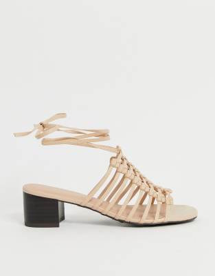 new look beige sandals