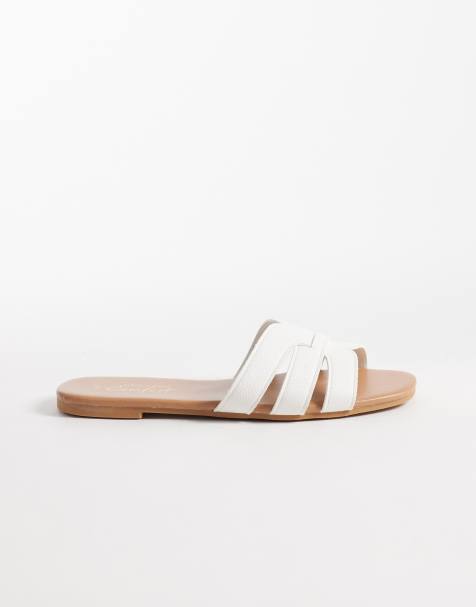 New Look cutout sandals in white - view 1