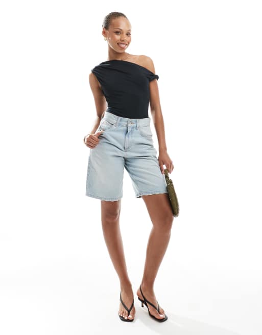 New Look – Czarne body z opadającym ramiączkiem, 2 z 4
