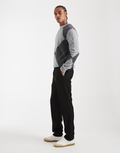 New Look – Czarne eleganckie spodnie o dopasowanym kroju, 3 z 5