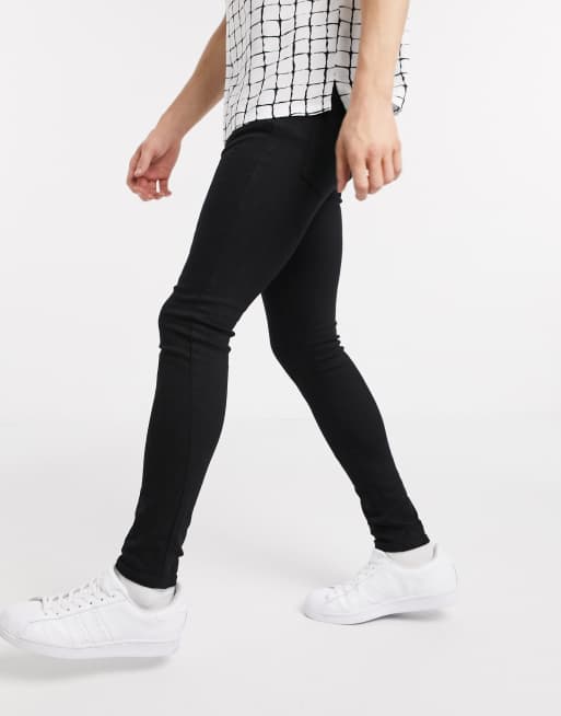 New Look – Czarne jeansy o bardzo obcisłym kroju, 2 z 4