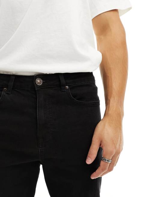 New Look – Czarne jeansy ze zwężanymi nogawkami, 5 z 5