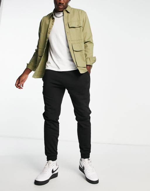 New Look – Czarne joggersy z prostymi nogawkami, 3 z 4
