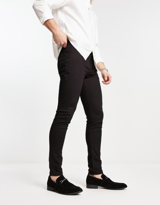 New Look – Czarne loafersy z imitacji zamszu, 4 z 4