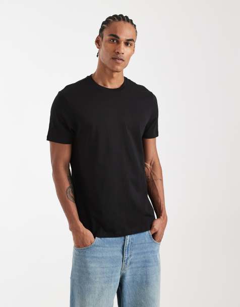 New Look – Czarny T-shirt o regularnym kroju - view 1